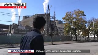 Tapping unheard critical voices in the Rust BeltーNHK WORLDJAPAN NEWS [upl. by Cami]