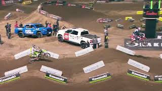 450SX Main Event highlights  Oakland [upl. by Ennaihs]