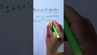 Rhetorical questionmake it Rhetorical question English Grammar SSC GrammarHSC Grammar short [upl. by Whitney766]