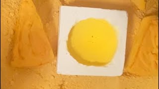 Reform and fresh block with cornstarch 🧡 asmr freshblocks gymchalk chalklife reformedgymchalk [upl. by Nawek203]