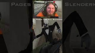 Slender Man RIPOFF shorts slenderman [upl. by Netti410]