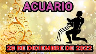 😍𝐋𝐋𝐎𝐑𝐀𝐑Á𝐒 𝐃𝐄 𝐅𝐄𝐋𝐈𝐂𝐈𝐃𝐀𝐃😭Acuario♒ 20 de Diciembre de 2022 Horóscopo de hoyTarot [upl. by Aremahs500]