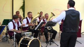 Hochund Deutschmeister Marsch WAJurek  Lauchaer Musikanten  Brühler Garten Erfurt 2012 [upl. by Nevada]