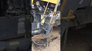 Cat 75c front axle removed caterpillar [upl. by Orit378]