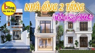 Top những mẫu nhà ống 2 tầng đẹp nhất 2024 [upl. by Kitchen]