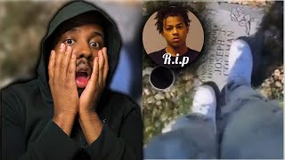 CHICAGO GANG MEMBER COUGHT ON LIVE STEPPING ON LIL JOJO GRAVE  DISRESPECTFUL  REACTION [upl. by Sivram]