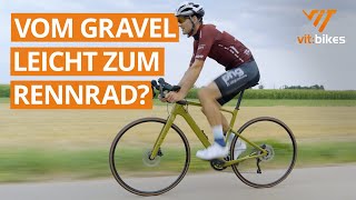 Durch Reifentausch zum Rennrad 🤨😮 Kann ich einfach umbauen [upl. by Lirva]