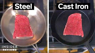 Stainless Steel VS Cast Iron Which Should You Buy [upl. by Zea]