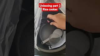 Unboxing Rice Cooker Part2 unboxing unboxingvideo ricecookers [upl. by Louella]