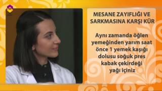 Prof SAraçoğlu ile Hayat ve Sağlık  mesane zayıflığına karşı kür [upl. by Peters451]