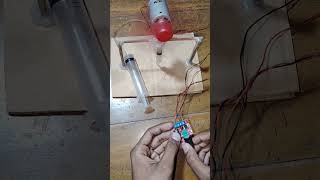 Hydraulic DC motor 12volt speed test and DC regulator youtube shorts foryou viralvideo [upl. by Ennyrb261]