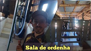 Nova Sala de Ordenha em funcionamento [upl. by Adnuhsat]