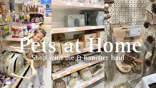 Shop with me in Pets at home  Hamster Haul  VLOG 🌷 [upl. by Rosalie397]