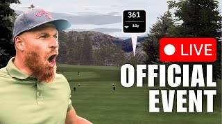 🔴 LIVE GOLF Round 1 of Simulator Golf Tournament [upl. by Perice]