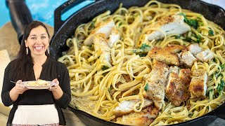 Creamy Chicken Scampi Pasta Ready in 30 Mins [upl. by Hannibal441]