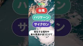 クイズ 台風 図鑑 災害 ハリケーン サイクロン 地球 気象 夏休みの自由研究 異常気象 [upl. by Rockefeller898]