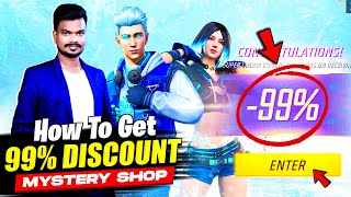 How to get 99 Discount New Mystery Shop Event 😱 PVS GAMING  Free Fire Max [upl. by Caputo]