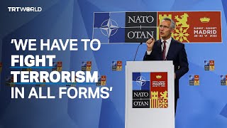 Stoltenberg Joint manifesto stresses fight against terrorism [upl. by Eirrek]