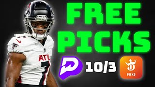 NFL Thursday Night Football Free Picks  Bucs vs Falcons  Prize Picks Best Bets  Week 4 Recap [upl. by Amr8]