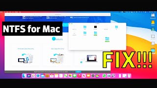 NTFS for Mac  Cant access windows file on a Mac  Tutorial [upl. by Leighland]