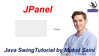 28 Java Swing Tutorial  JPanel [upl. by Fidelia158]