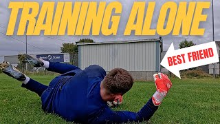 How I Do My Goalkeeper Training Alone [upl. by Wallach792]