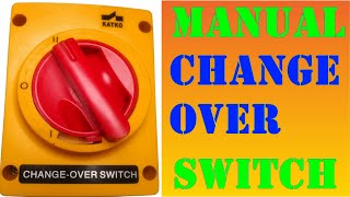 How a Manual Changeover Switch Works [upl. by Aisinoid173]