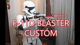 Custom F11D blaster rifle First Order Stormtrooper [upl. by Syramad]