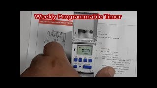 How to program Digital switch timer [upl. by Broddie]