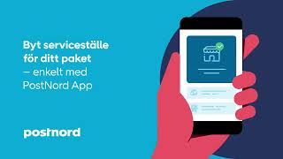 PostNord Paketbox – Byt ställe [upl. by Franklyn]