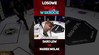 Daro Lew VS Marek Molak  W Skrócie shorts darolew marekmolak famemma walka [upl. by Manara]