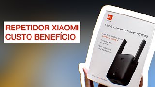 MELHOR REPETIDOR DE SINAL CUSTO BENEFÍCIO  XIAOMI MI WIFI AC1200 [upl. by Attennaj981]