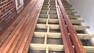 Merbau decking 90x19  North Perth [upl. by Ibib]