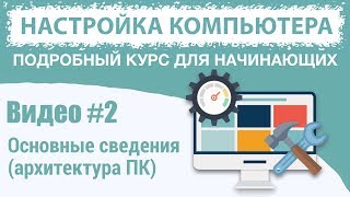 Видео 2 Основные сведения о компьютере Архитектура ПК [upl. by Idissac]