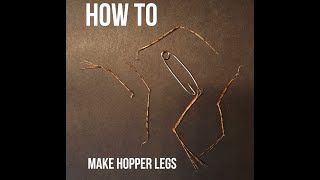 How to make Hopper Legs  Made by Matthias Dibiasi  DePunkt Fly [upl. by Enairb272]