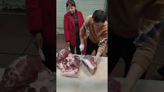 Fresh Pork  Pork Cutting  Cut as Much as You Need 1112 shorts [upl. by Inaj]