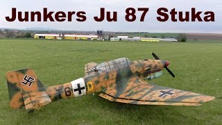 Junkers Ju 87 Stuka giant scale RC airplane 2017 [upl. by Inanuah]