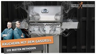 Räuchern mit dem Gasgrill  Smoken mit dem Gasgrill [upl. by Anayra42]