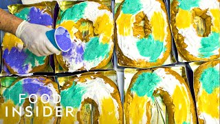 King Cake is Mardi Gras Most Famous Dessert  Legendary Eats [upl. by Nolos34]