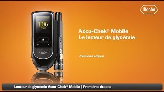 Comment configurer votre lecteur de glycémie AccuChek Mobile [upl. by Esojnauj160]