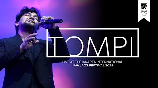 Tompi quotSedari Duluquot Live at Java Jazz Festival 2024 [upl. by Aivatal]