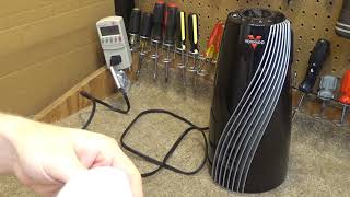 Vornado SRTH Heater  Initial Checkout [upl. by Ahsed]