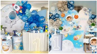 Astronaut Theme Birthday Decorations 2024  Astronaut Birthday Decorations  Space Theme Decor [upl. by Hum]