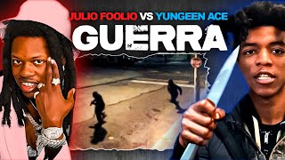 Yungeen Ace vs Julio Foolio 27 CUERPOS Armas y Violencia DocumentalHistoria del Beef [upl. by Arodasi]