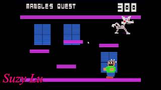 Mangles Quest SECRET EASTER EGG Five Nights At Freddys 3 Mini Game [upl. by Sherourd]