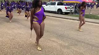 Grambling vs Alcorn October 20 2018  Alcorn Marching In [upl. by Atileda]