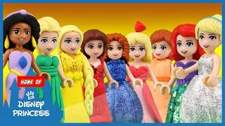 ♥ LEGO Disney Princess TOP 10 Cartoons of 20162017 [upl. by Nadoj]