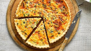 EASY 3 Min Christmas BREAKFAST  BEST BREAKFAST QUICHE RECIPE [upl. by Hyacinthia]