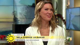 Så får du till godaste julbaket  Hela Sverige bakarBirgitta tipsar  Nyhetsmorgon TV4 [upl. by Qerat]