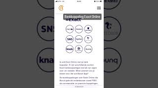 Bankkoppeling Exact Online [upl. by Wardieu]